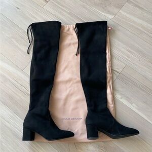 Stuart Weitzman Suede Over The Knee Boots